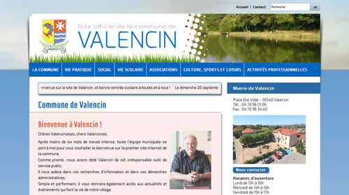 Mairie de Valencin 38540 Commune de Valencin Isère