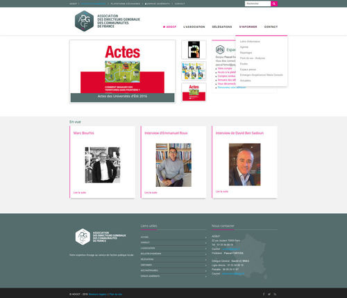 ADGCF - Association de Directeurs Généraux